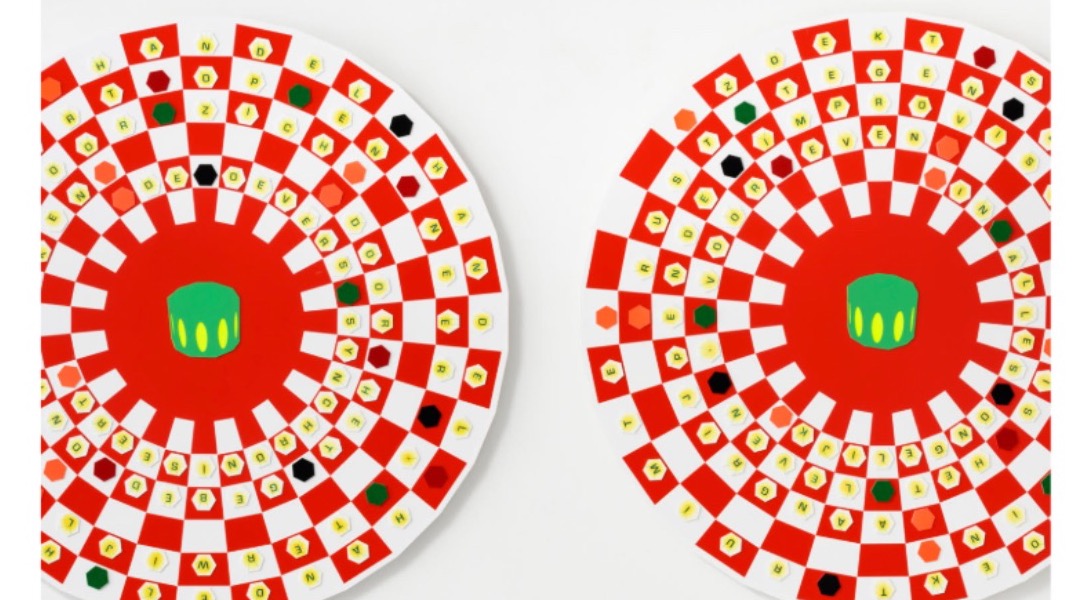 Karin van Pinxteren, 'Gedicht in casino #9’ Istanbul 2022, foto Peter Cox 